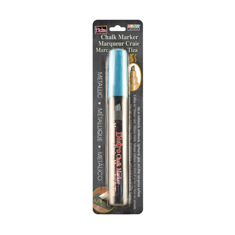 Uchida Blue Metallic Bistro Chalk Marker