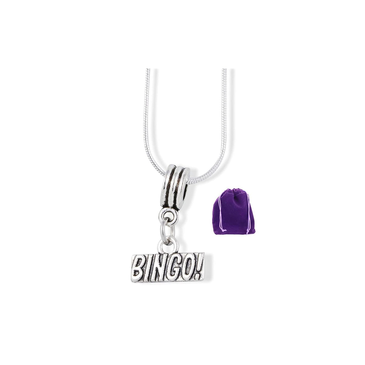Dave The Bunny Necklace, Silver, Elegant