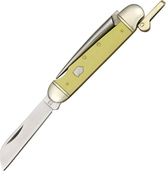 Blue Ridge Knives Rough Ryder Marlin Spike Yellow, One Size, RR897