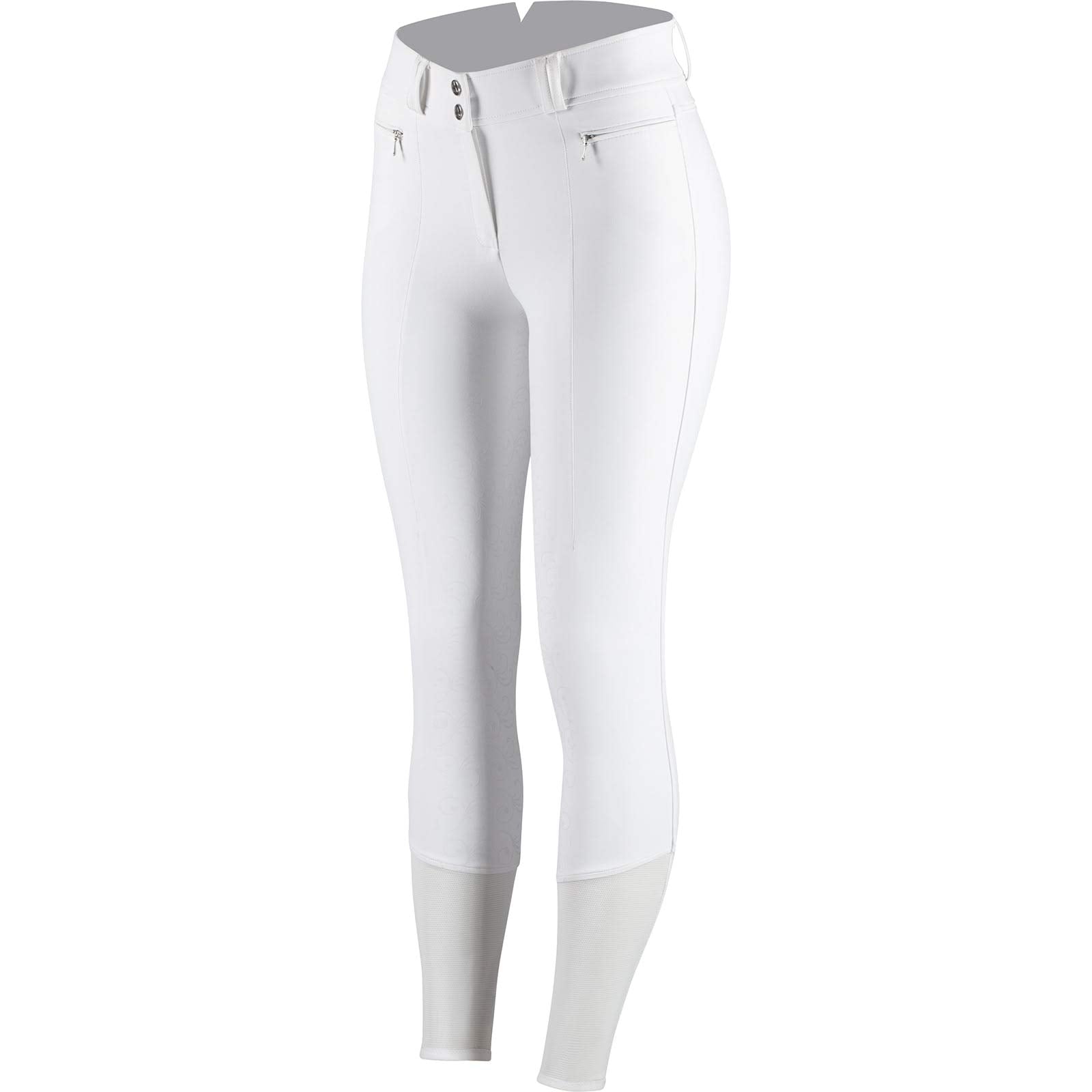 HORZE Women's Angelina Full Seat Breeches - Silicone Grip