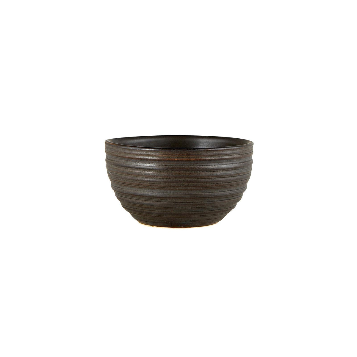 47th & Main Dishware Bowl, 4"Dia x 2.25"H, Black
