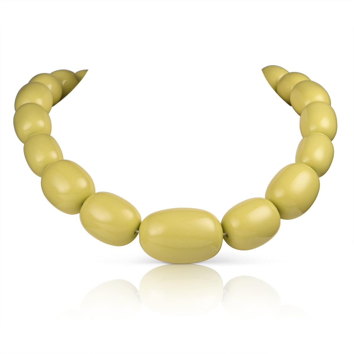 ZAVANA Necklace, Large, Light Green