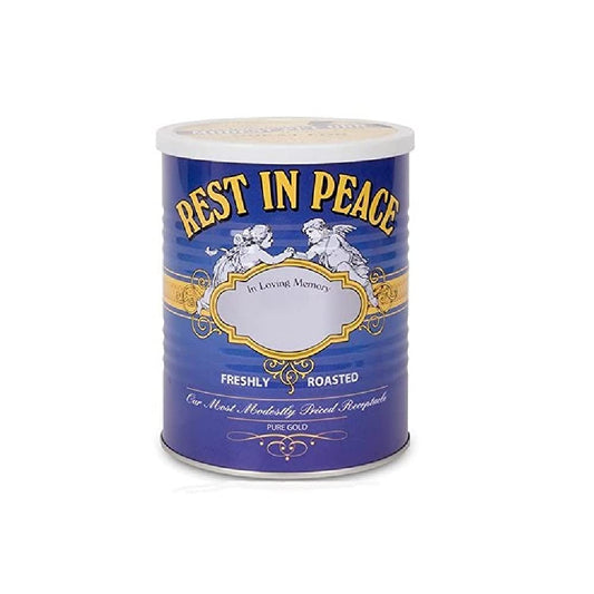 Archie Mcphee Little Undertaker's Modest Pet Urn Coffee Can