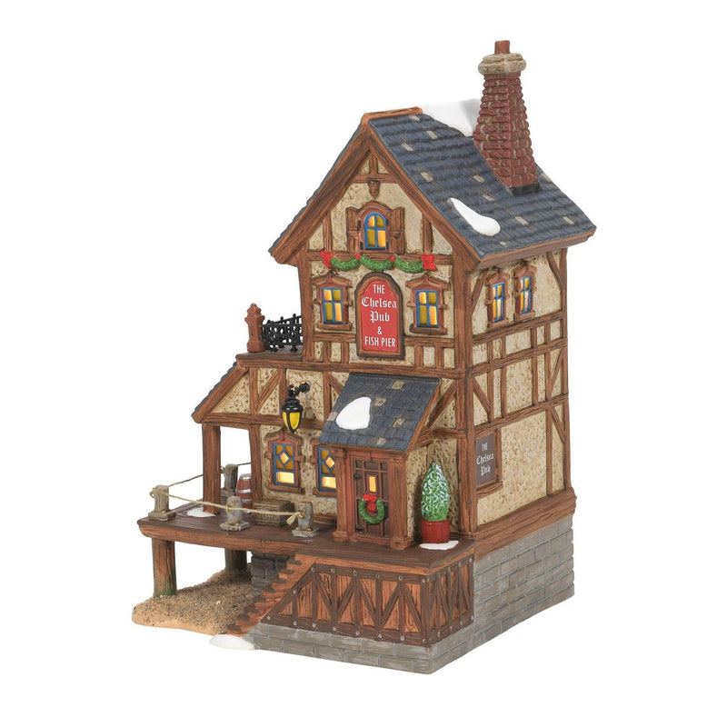 *Department 56 Dickens Village Chelsea On The Thames Pub Lighted Buildings