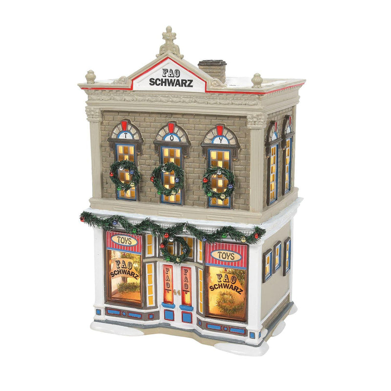 *Department 56 Original Snow Village The Wonder of A FAO Toy Store, Lighted Building, 9.21 Inch, Multicolor