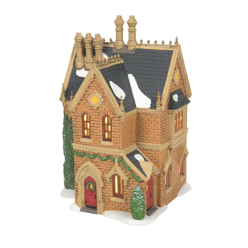 *Department 56 Dickens Village Covent Garden Manor, Lighted Building, 7.52 Inch, Multicolor