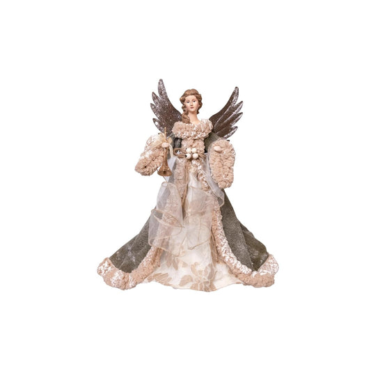 Kurt S. Adler Tree Topper, 8.5 x 6 x 16 inches, Multicolor