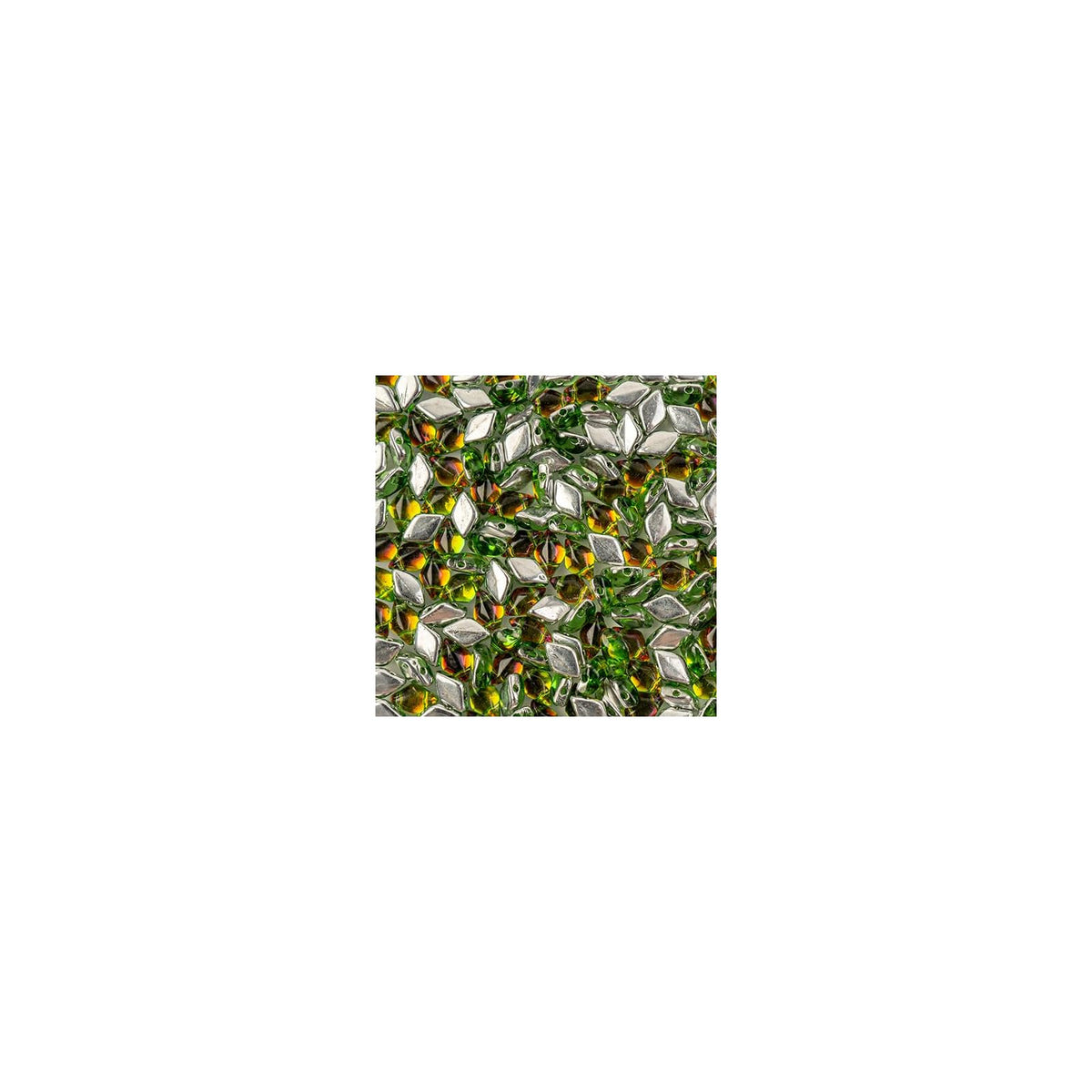 John Bead Craft Bead, Light Chrysolite Backlit Marea