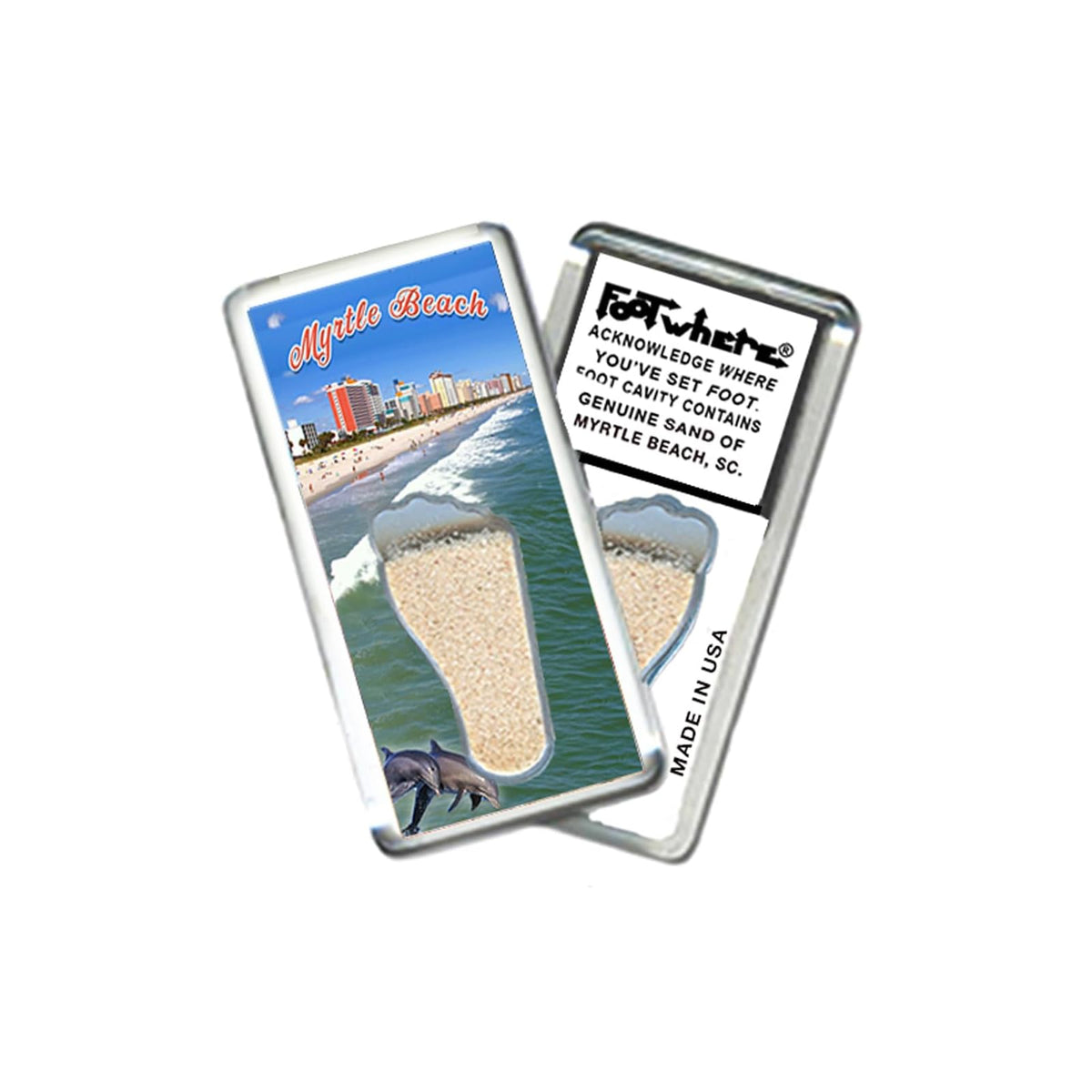 FootWhere Decorative Magnet