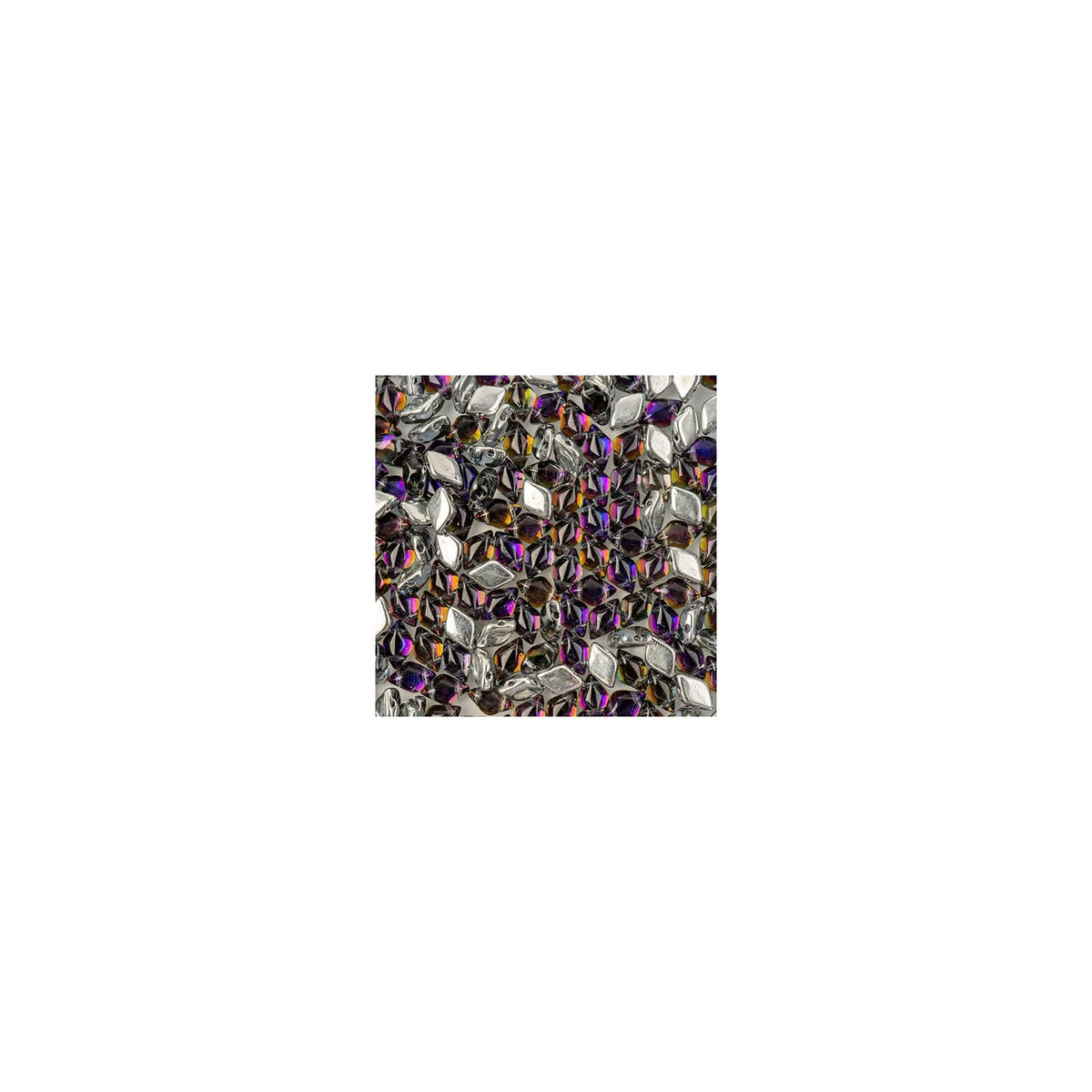 John Bead Craft Bead, Light Sapphire Backlit Heliotrope