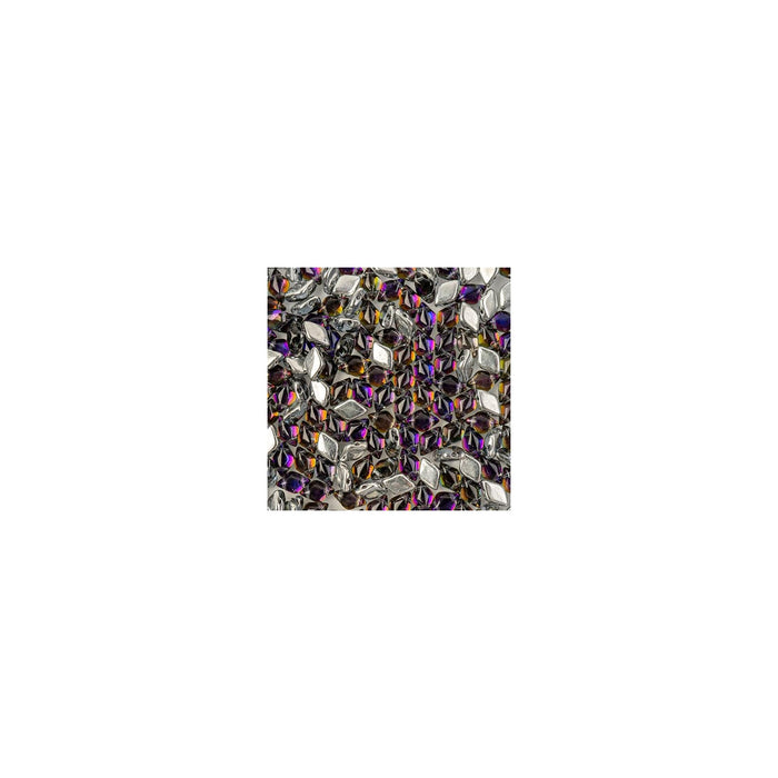 John Bead Craft Bead, Light Sapphire Backlit Heliotrope
