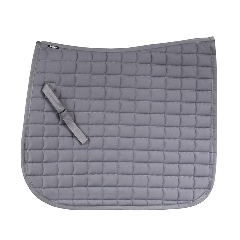 HORZE Bristol Dressage Saddle Pad - Grey - Pony