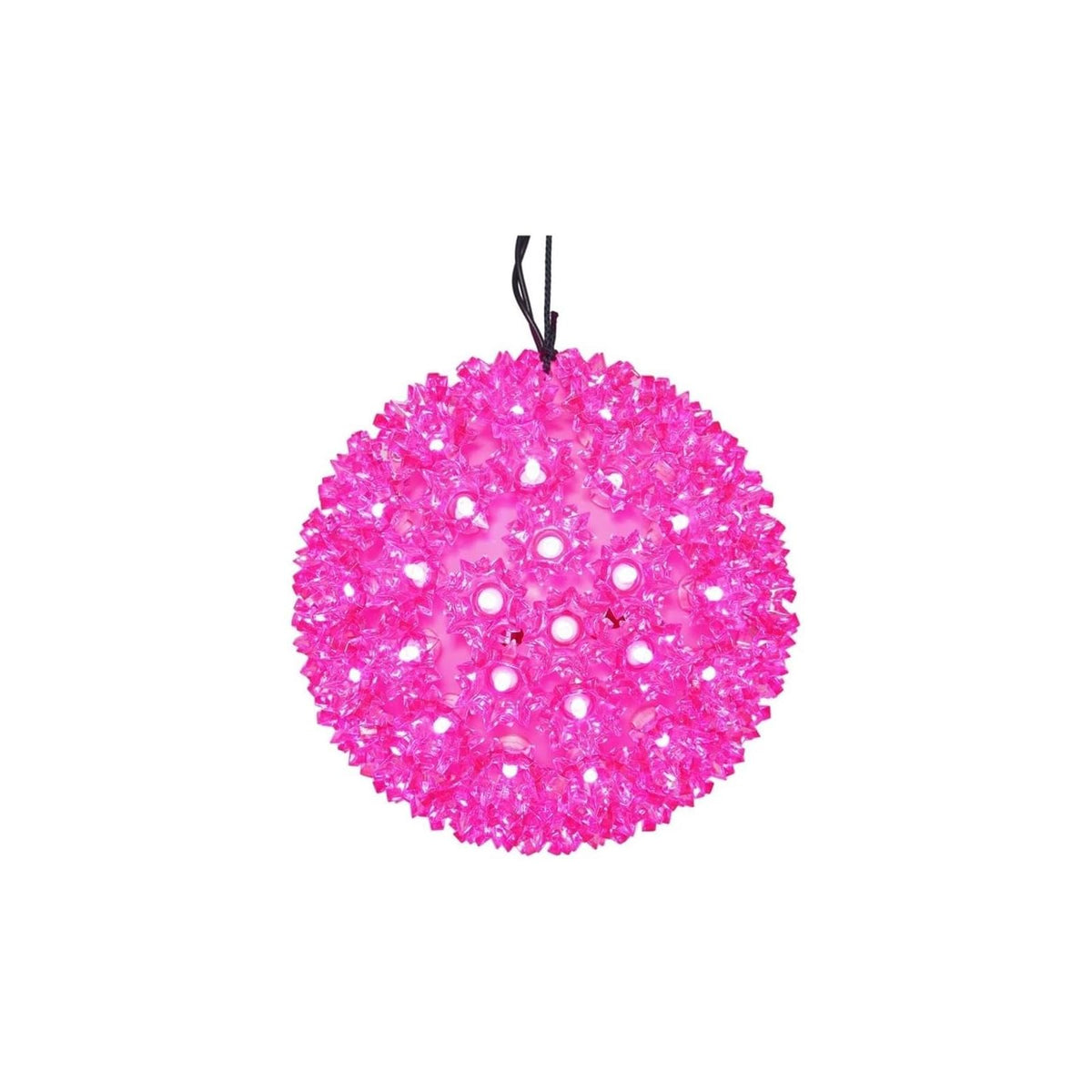 Vickerman Hanging Ornament, 50Lt, Pink