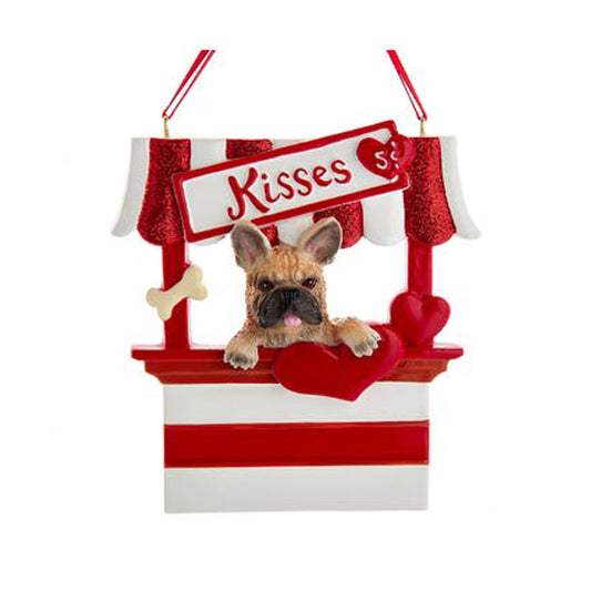 Kurt S. Adler Hanging Ornament, 4 Inch, Red