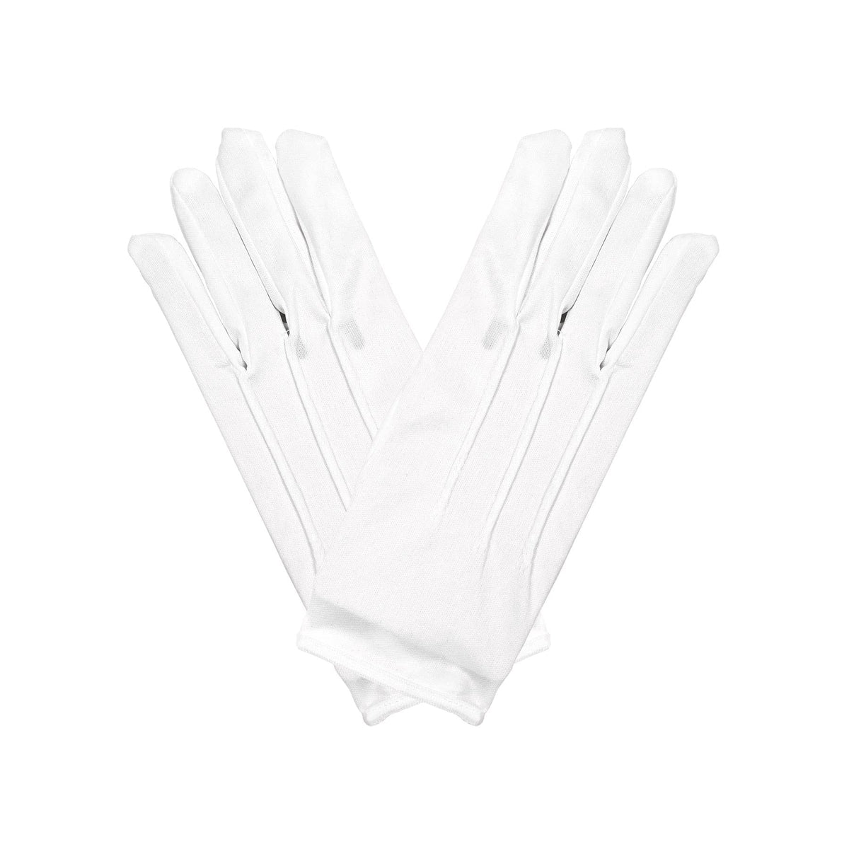 Beistle Apparel Gloves, 1 Count (Pack of 1), ['Black', 'White']