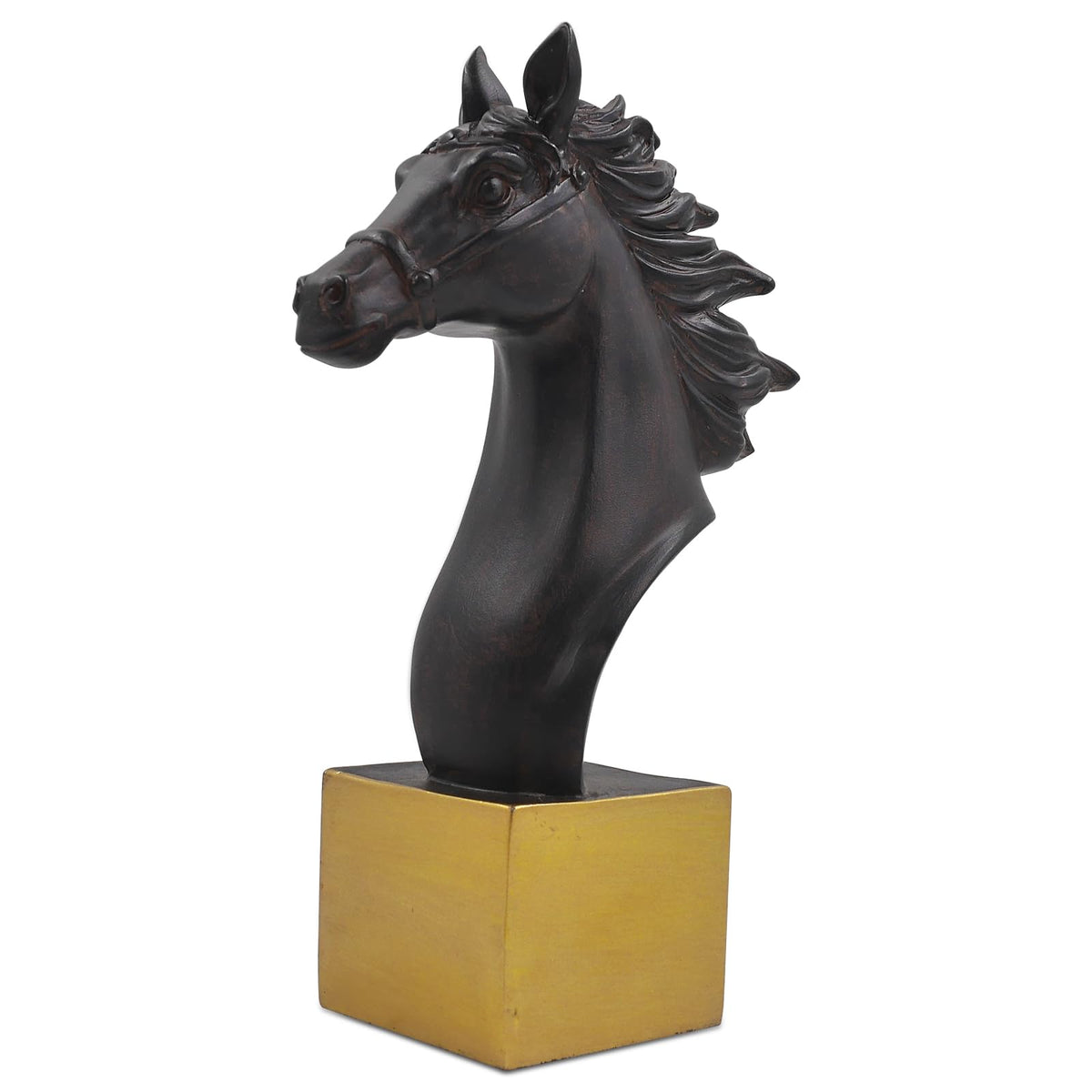 SIMON'S SHOP Figurine, 8'' Tall, Brown - Horse