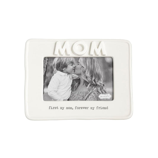 Mud Pie Picture Frame, 7" x 9", White