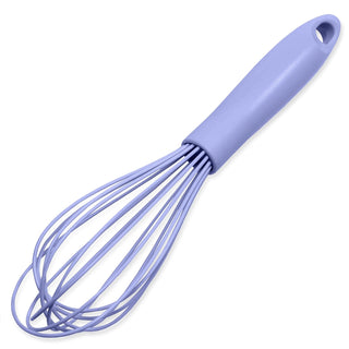Chef Craft Premium Silicone Wire Cooking Whisk, 10.5 inch, Pastel Blue