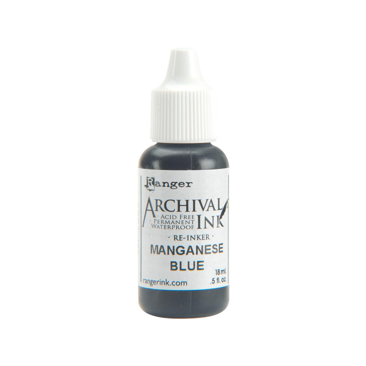 Ranger Liquid Ink, 0.5 fl oz, Manganese Blue