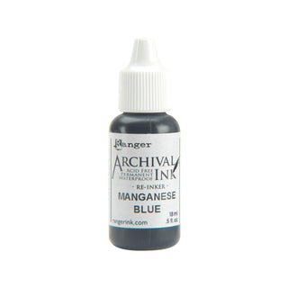 Ranger Liquid Ink, 0.5 fl oz, Manganese Blue
