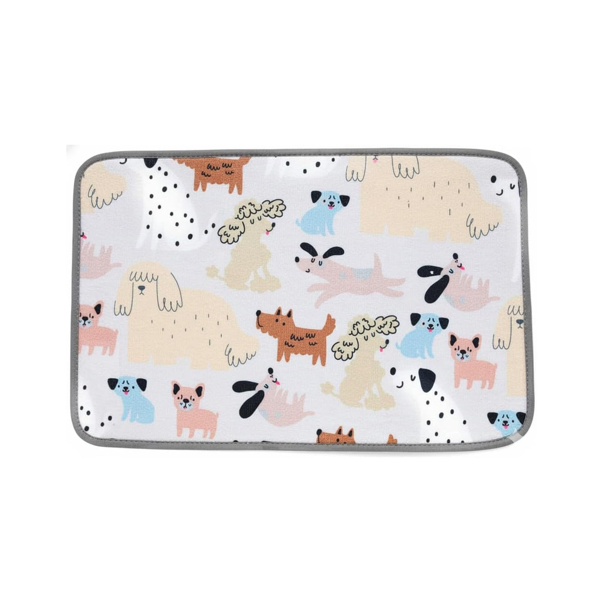 WerkShoppe Pet Placemat, 12" x 18", Cream