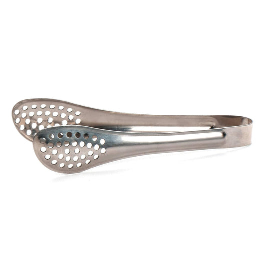 RSVP International Tong Utensil, 5.25" Length, 12 Piece, Silver