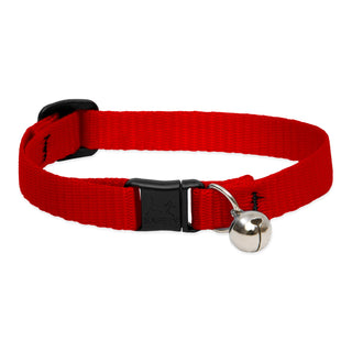 LupinePet Animal Collar, Collar with Bell, Red