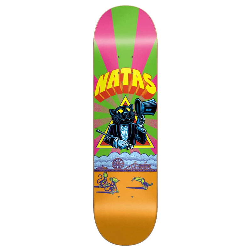 101 Skateboard Deck Natas Panther Popsicle HT Orange 8.25" x 32.1"