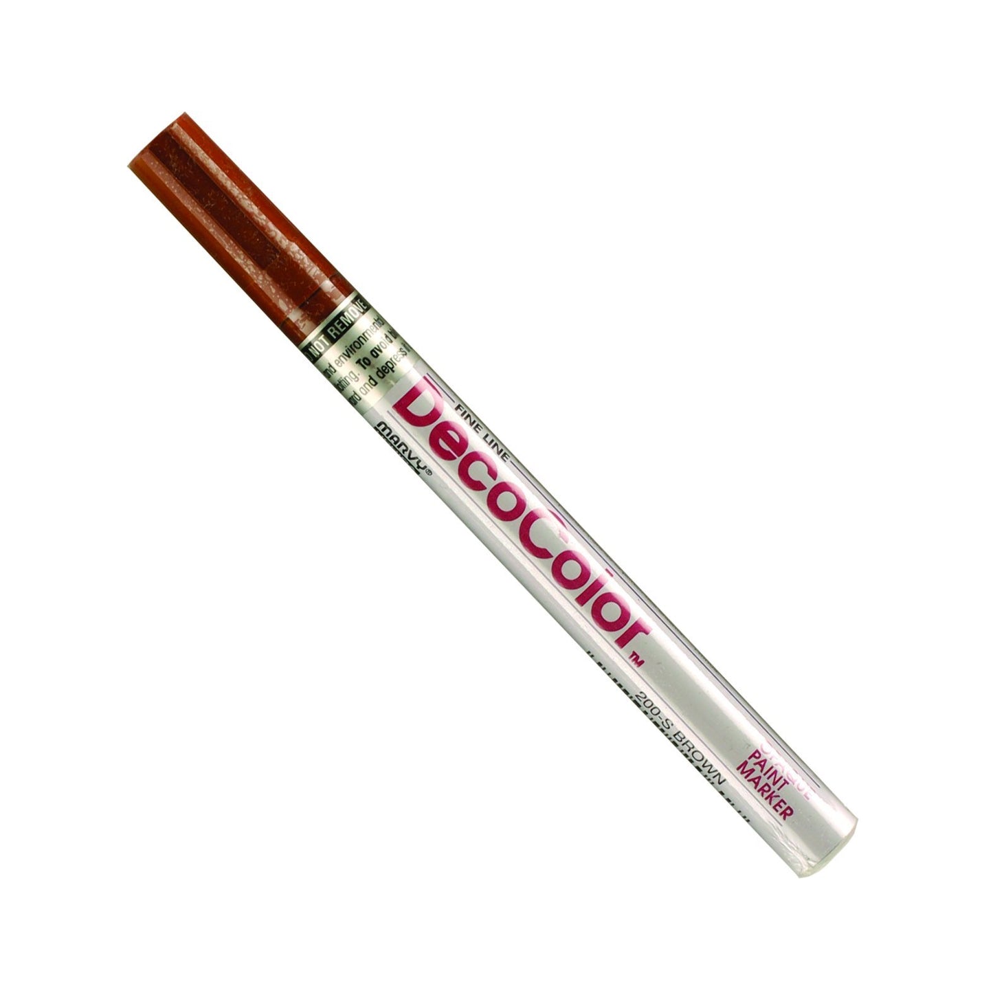Uchida 200-C-70 Marvy Deco Color Fine Point Paint Marker Art Supplies, Brown