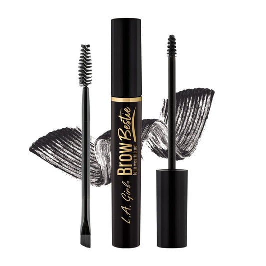 L.A. Girl LA Girl, Brow Bestie Gel Kit Soft Black, 0.01 Ounce