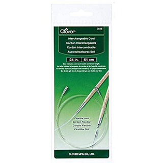Clover Knitting Needle, 24", Green