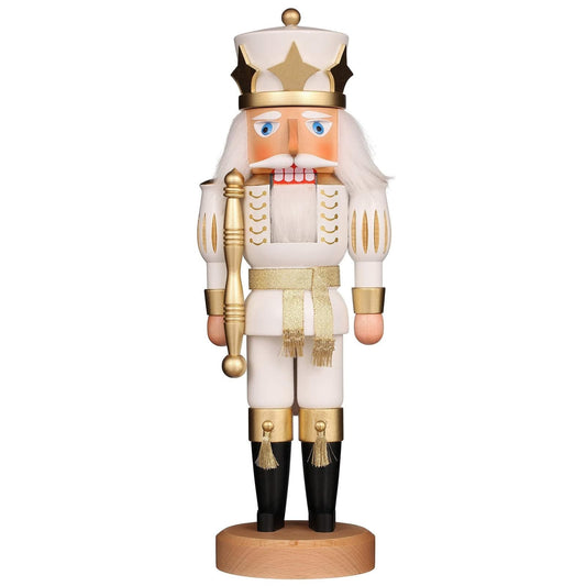 Alexander Taron Figurine, 15.4"H x 5.3"W x 4.5"D, White