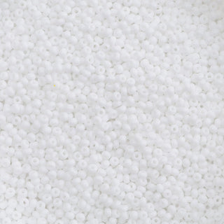 John Bead Craft Bead, 10/0, White Opaque