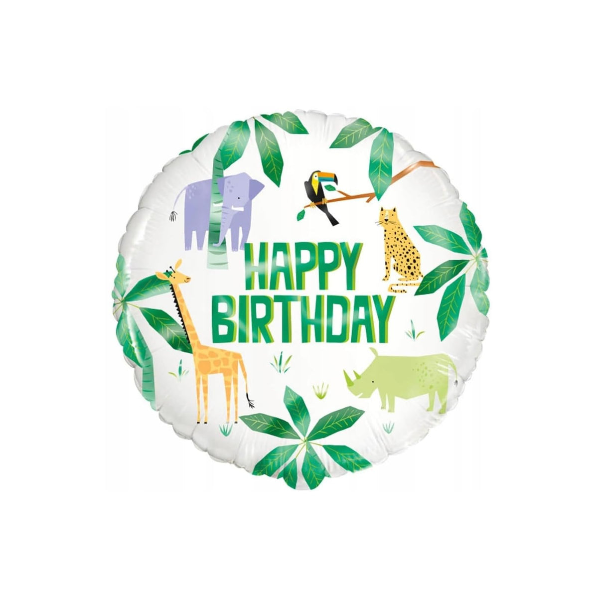 Unique Balloon, 18 inches, Multicolor
