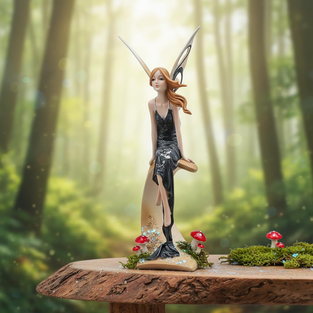 Comfy Hour 13 Inch Fairy Figurines, Standing Woman Statue, Set of 1