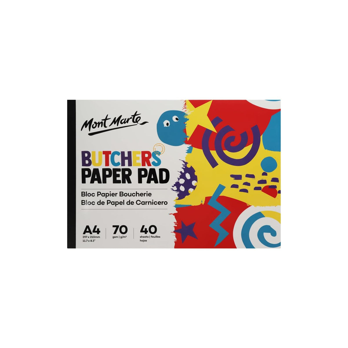 Mont Marte Art Media Paper, A4, white