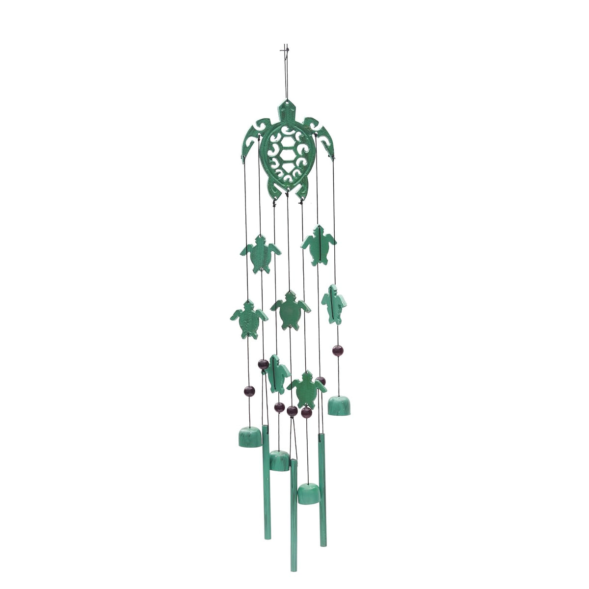 Beachcombers Wind Chime, Green, Modern