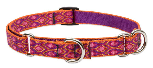 Lupine Pet Originals 3/4" Alpen Glow 10-14" Martingale Collar for Small Dogs