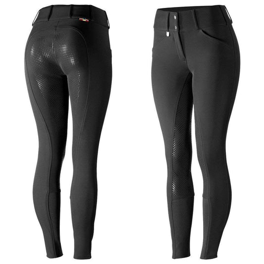 HORZE Women's Grand Prix Full Seat Breeches - Thermo Softshell