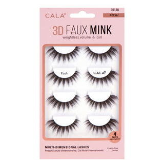 Cala False Eyelash, black