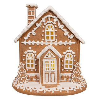 Kurt S. Adler Lighted Outdoor Display, Brown