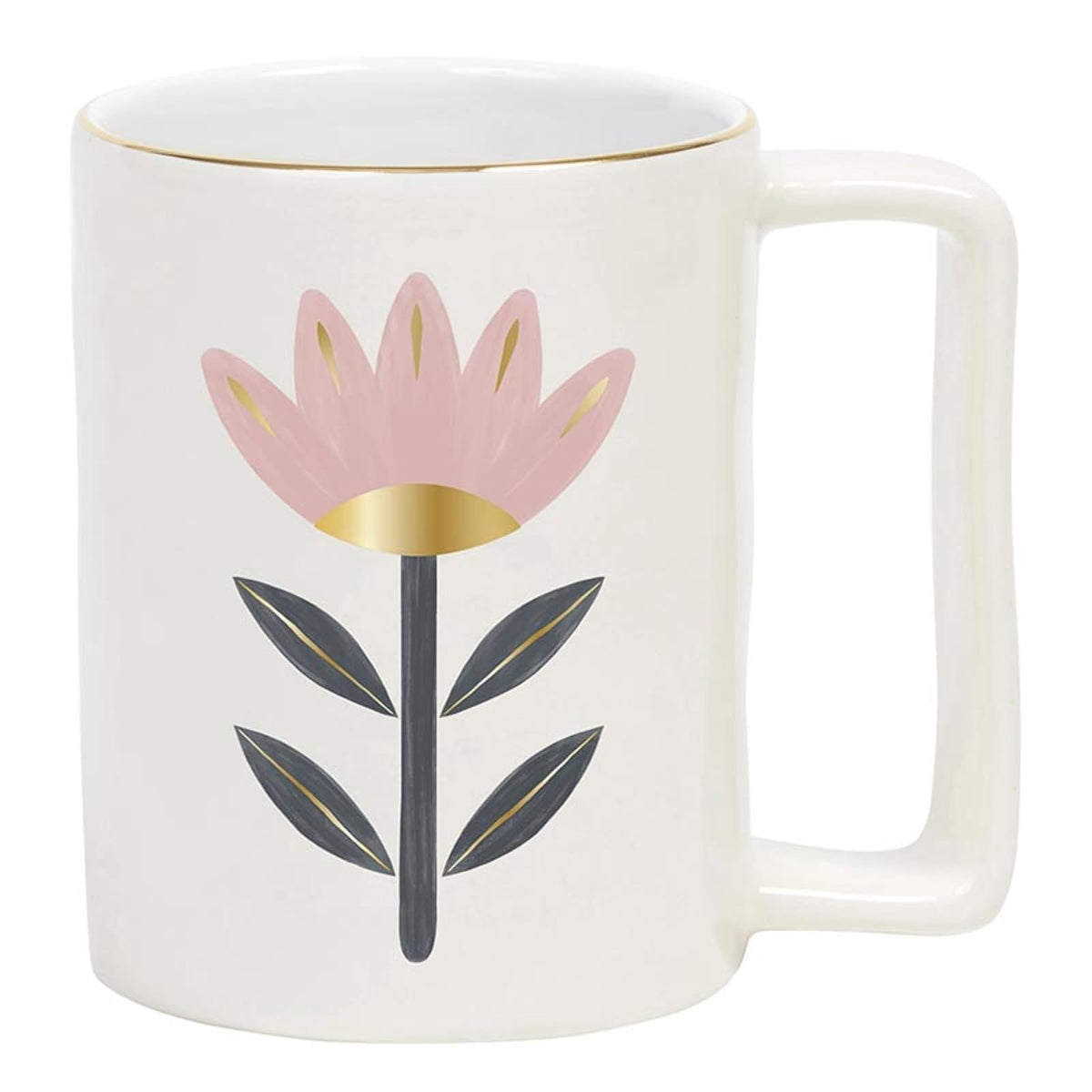 Santa Barbara Design Studio Drinking Cup, 16 Ounces, Flower