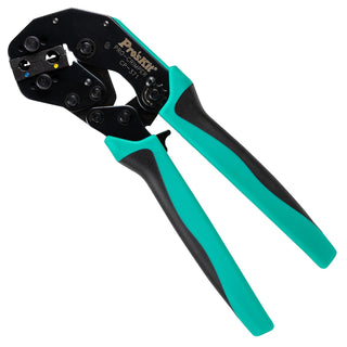 Pro'sKit Crimping Pliers, One Size, Yellow/Blue