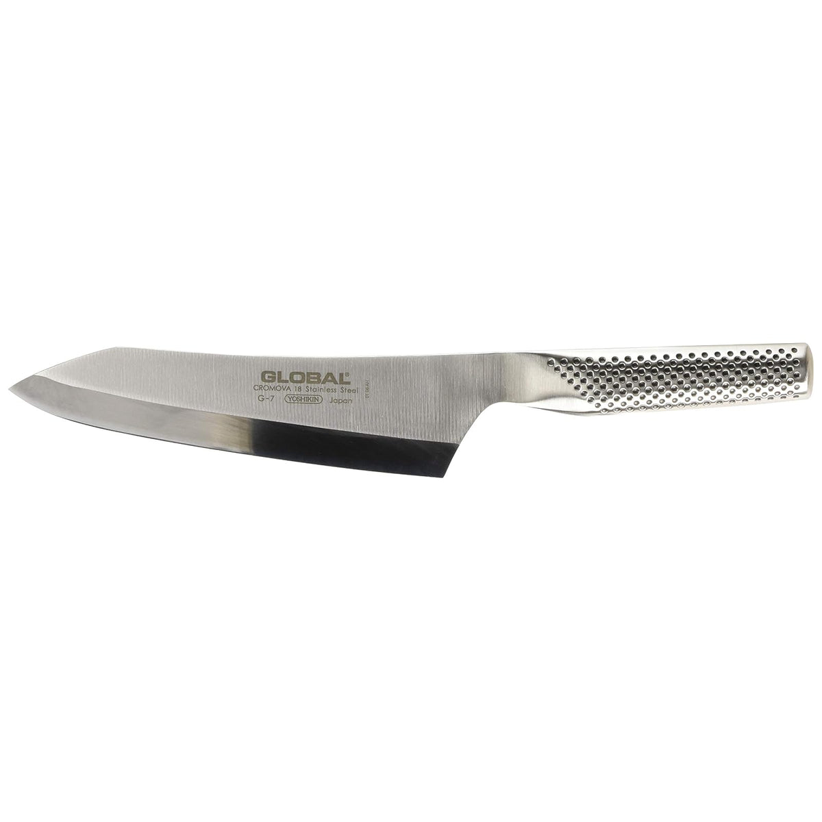 Global Kitchen Knife, 7", Stainless Steel
