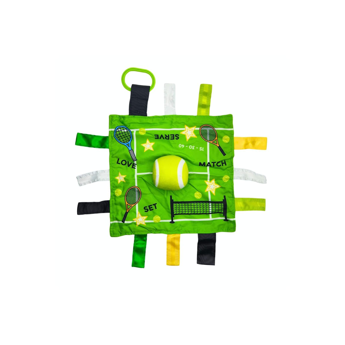 The Learning Lovey Toys And Games, 10x10 inches, Green, Neon Green