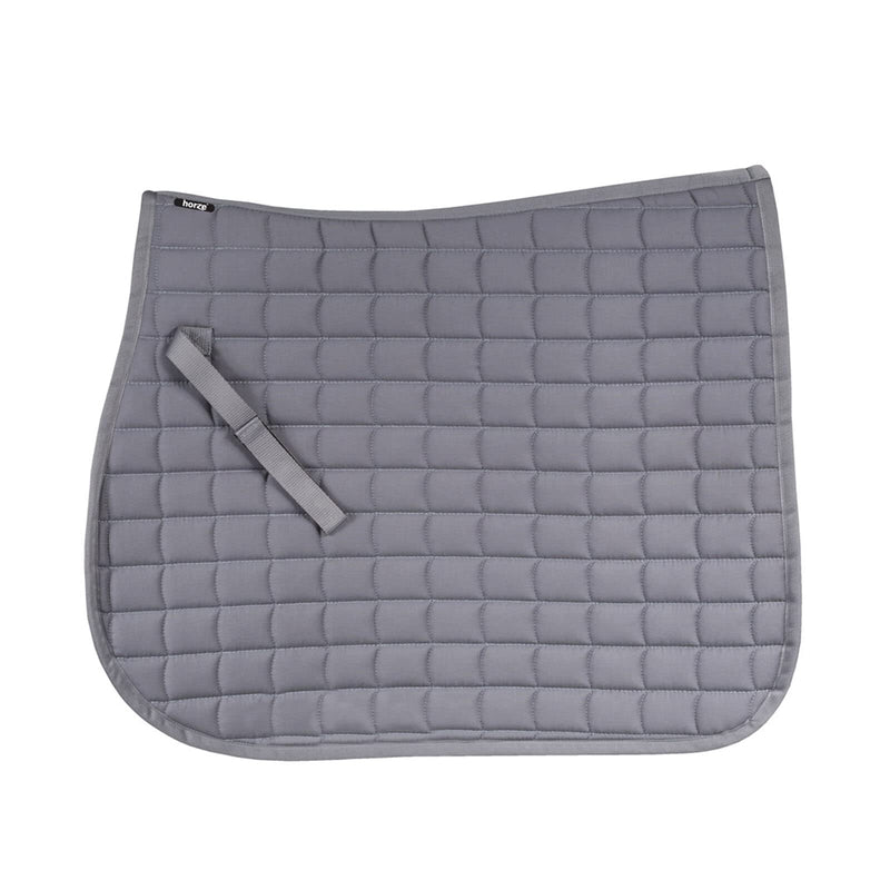 HORZE Bristol All Purpose Saddle Pad - Grey - Horse