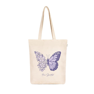 Eco Right Tote Bag, One Size, Butterfly - Free-spirited