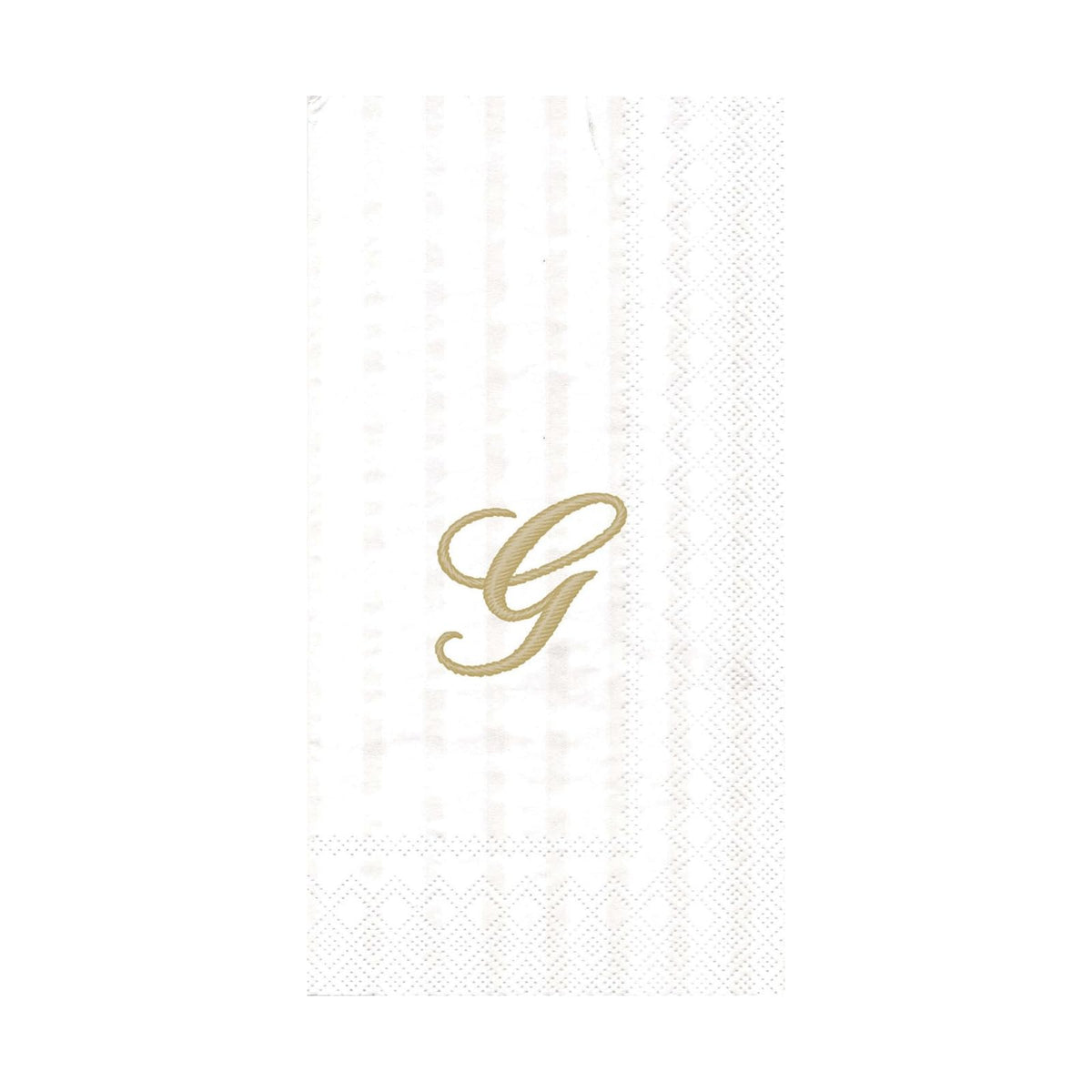 Ideal Home Range Disposable Napkin, 8.5" x 4.5", Letter G