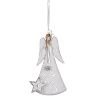 Sunset Vista Designs Hanging Ornament, 8.5 Inch, White