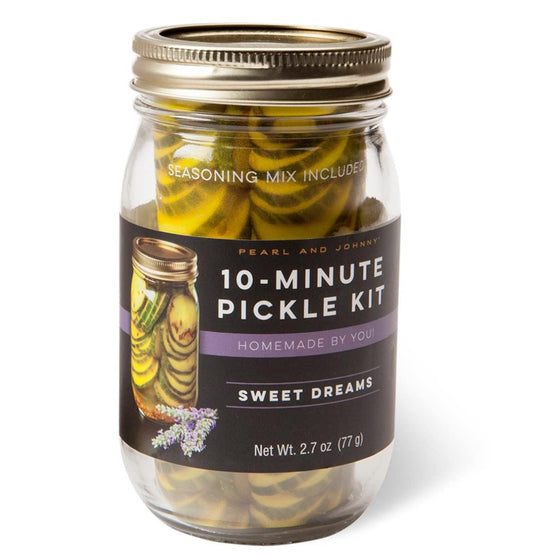 Wind & Willow, Inc. Pearl and Johnny Sweet Dreams 10-minute Sweet Pickle Kit, 2.7 Oz